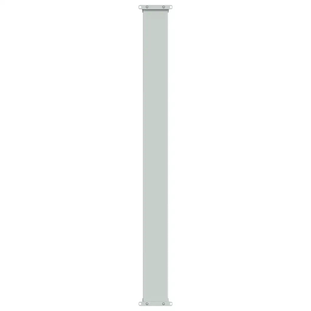 Tenda da Sole Laterale Retrattile 117x314 cm Grigia 45363