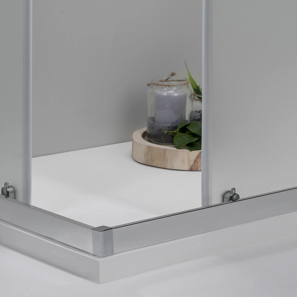 BOX DOCCIA ELITE TRE LATI 70x80x70 CM SCORREVOLE OPACO