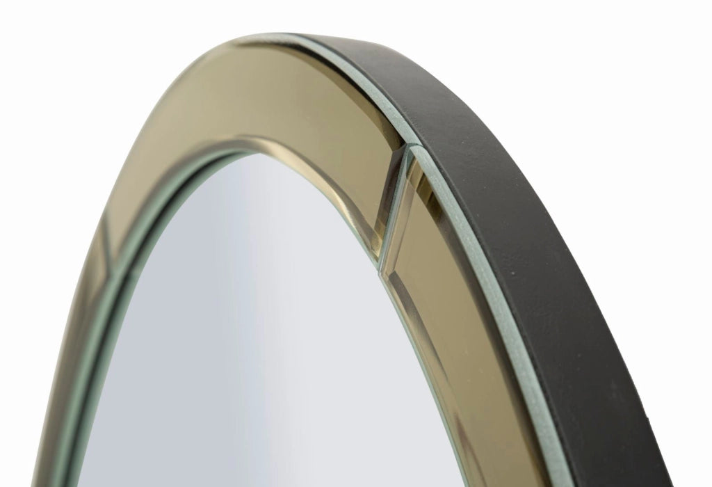 Specchio Da Muro Baku Oro Cm 55X2X150 Elegante Design