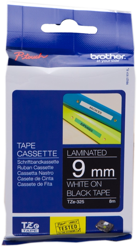 Brother TZE-325 nastro per etichettatrice TZ