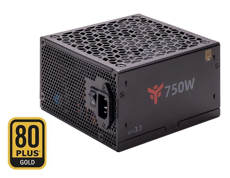 Alimentatore GBI750 - 750W- 80Plus Gold- ATX 3.1- Ventola FDB 14cm- Cond Giapponesi- Modulare