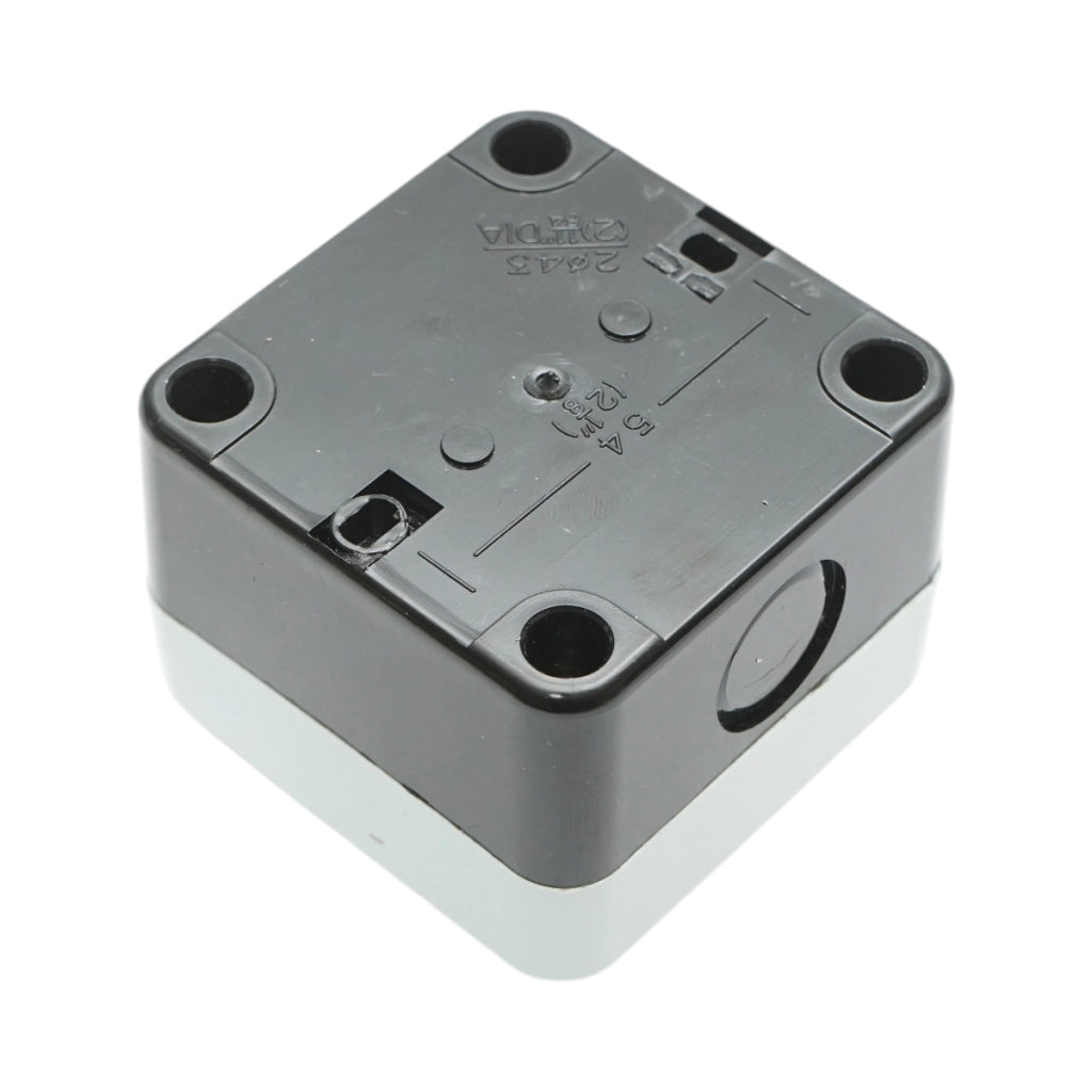 Alloggiamento pulsante di comando STOP rosso, tipo fungo, con ritorno, 1NC, 40mm Breckner Germany
