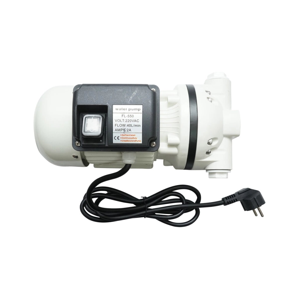 Kit Pompa di trasferimento AdBlue 230V/400W 40L/min IP55 con Tubo e Pistola, Breckner Germany.
