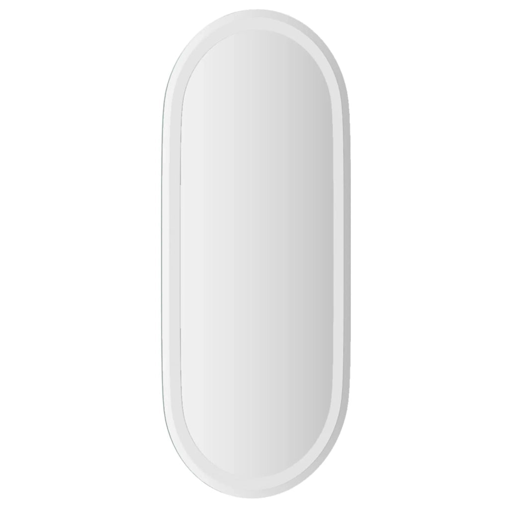 Specchio da bagno LED Trasparente 80 x 35 cm vetro temperato 42045853