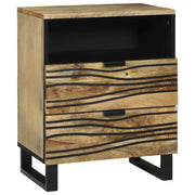 Armadio da Notte con cassetto Marrone 50 x 33 x 62 cm 4017946