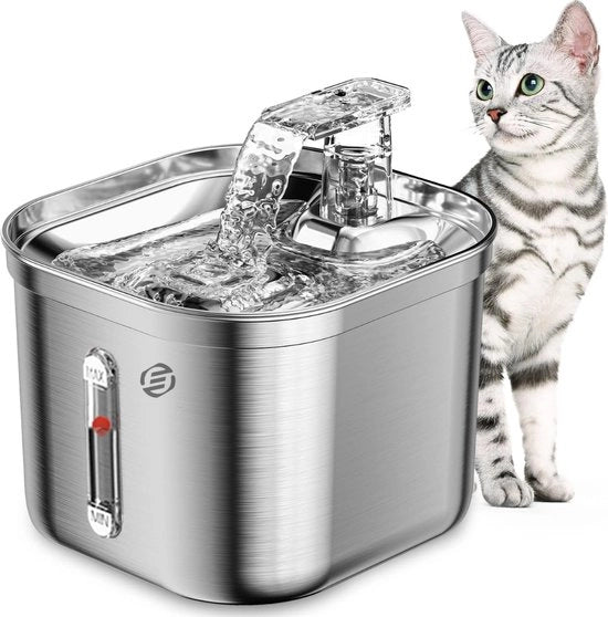 Fonte di acqua per gatti - Fonte di acqua per animali domestici - Fonte di acqua per gatti - Fonte di acqua per animali domestici