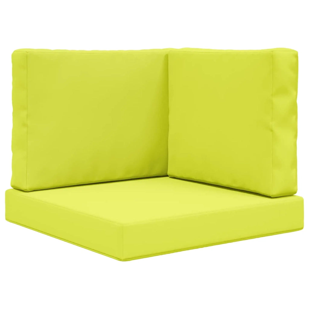 Cuscino per divano da esterno 3 pcs Verde Poliestere 900749
