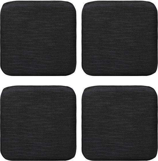 Set di 4 cuscini di schiuma confortevoli con design impermeabile e antiscivolo per uso interno