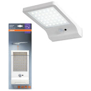 Osram Lampada da Parete LED Solare con Sensore 4000K Argento Esterno