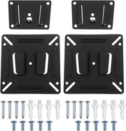 Supporto per schermo per monitor LCD da 14 a 24 pollici - 2 set - Capacità di carico 30LBS 15KG - 100x100mm VESA - Per schermi industriali