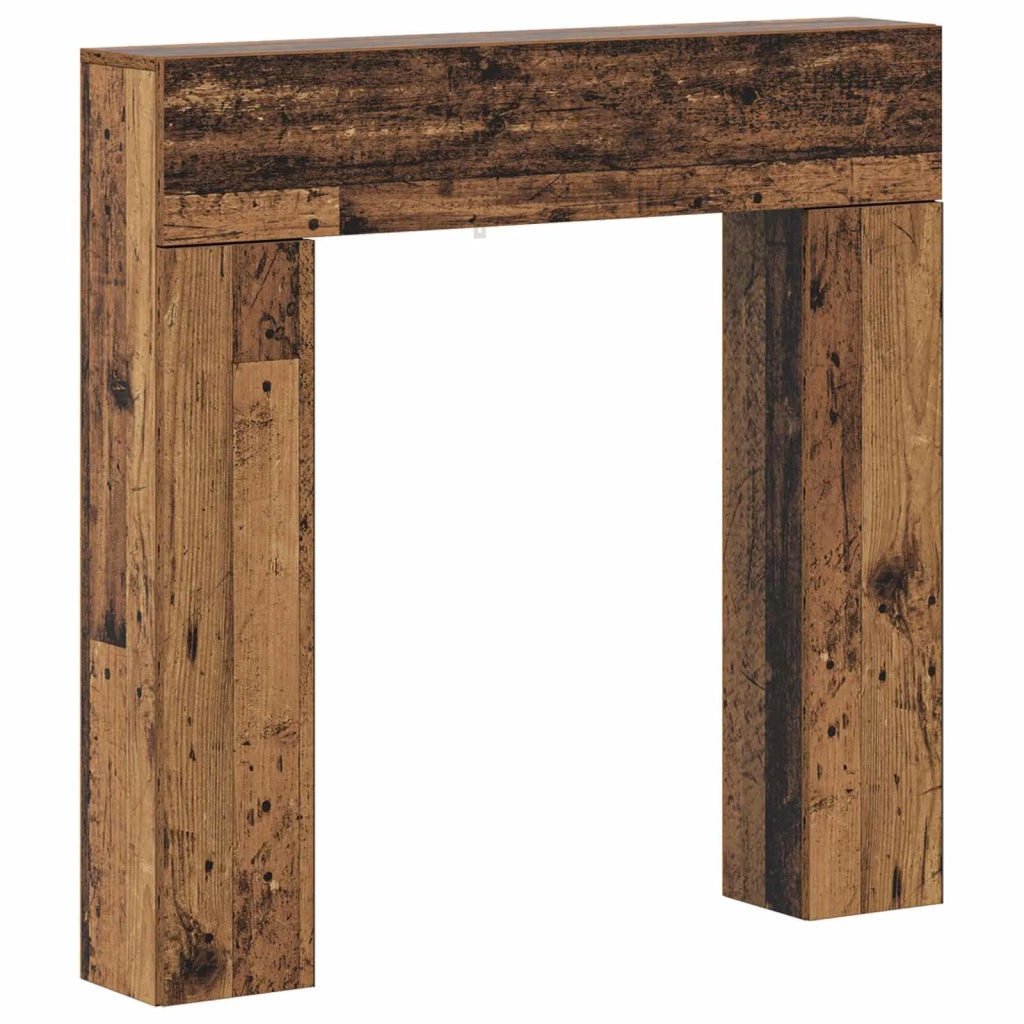 Cornice per camino Legno antico 102 x 18 x 100,5 cm 8006604