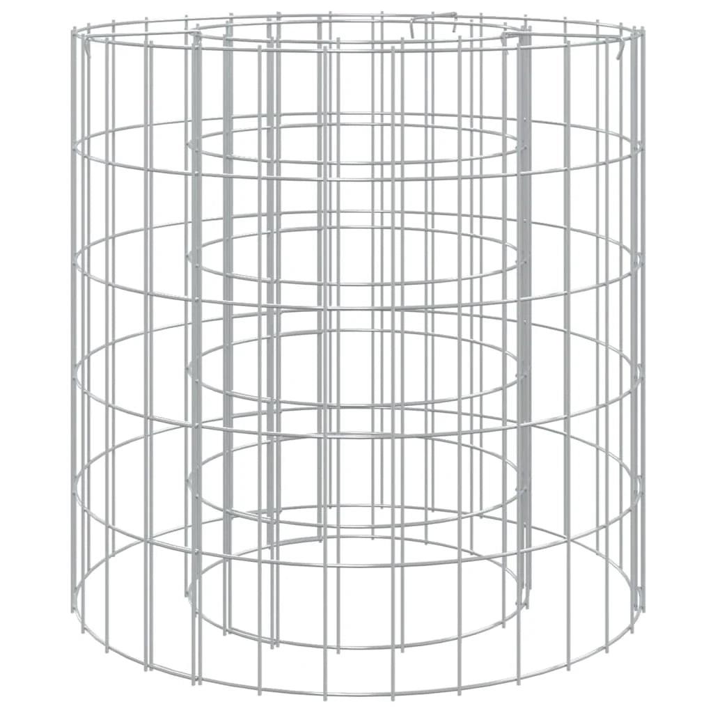 Focolare in gabbione diametro 50 cm ferro zincato 02_0005961