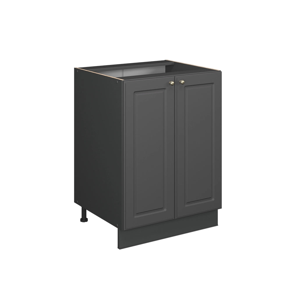 Vicco Mobiletto base cucina Landhaus antrazit-oro 60 cm , PL Antracite