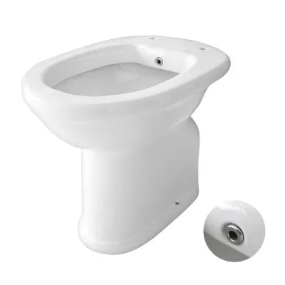 Vaso bidet combinato per anziani e disabili H 49 con scarico pavimento