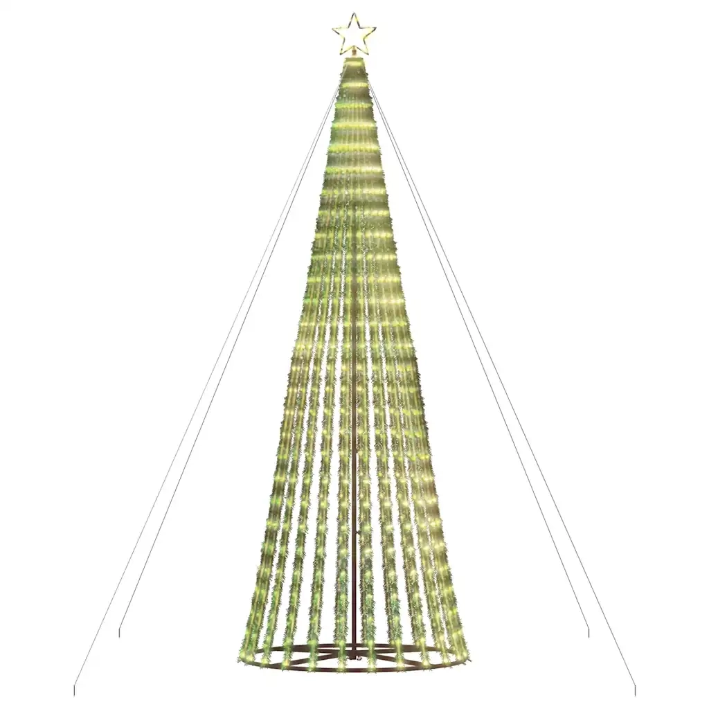 Albero di Natale a LED-Luci decorative natalizie 1028 LED Bianco Caldo 403 cm