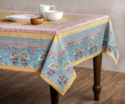 Tavolo da pranzo in cotone 100% per la cucina | Diner | Tavolo | Decorazione feste | Matrimoni | primavera/estate (140 cm x 180 cm)
