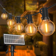 Cavo di Illuminazione Solare per Esterno 18M - 30+1 Lampade a LED Acqua-Resistente - 4 Modalità di Illuminazione - Per Terrazza Giardino Balcone