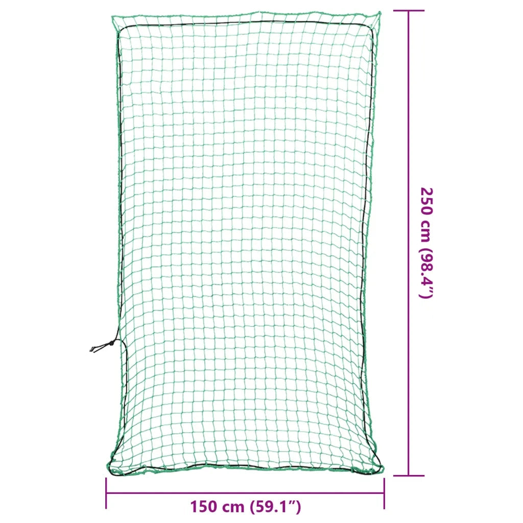 Rete per Rimorchio con Corda Elastica Verde 2,5x1,5 m in PP CFW1657472