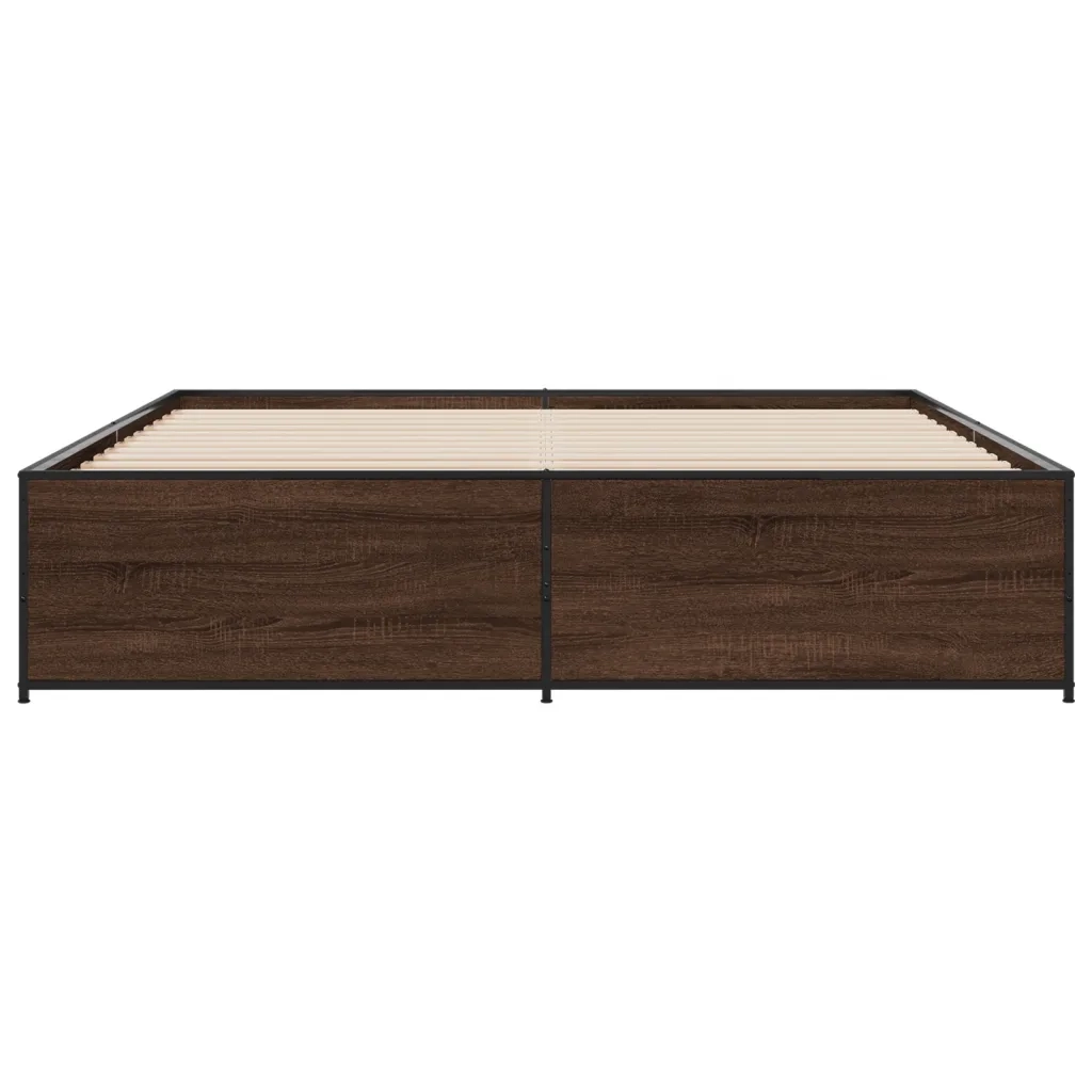 Giroletto Rovere Marrone 200x200cm in Legno Multistrato Metallo 3279871