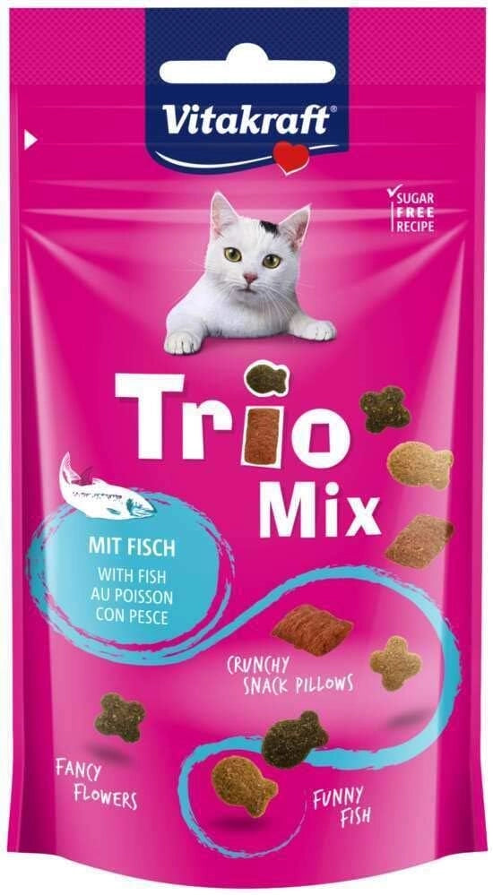 VITAKRAFT CAT SNACKS IN BUSTINA DA 60GR PESCE