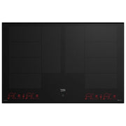 Beko HII88810NTI Nero Da incasso 80 cm Piano cottura a induzione 8 Fornello(i)