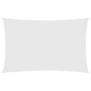 Parasole a vela | Telo Ombra | Vela da ombra Oxford Rettangolare 6x8 m Bianco