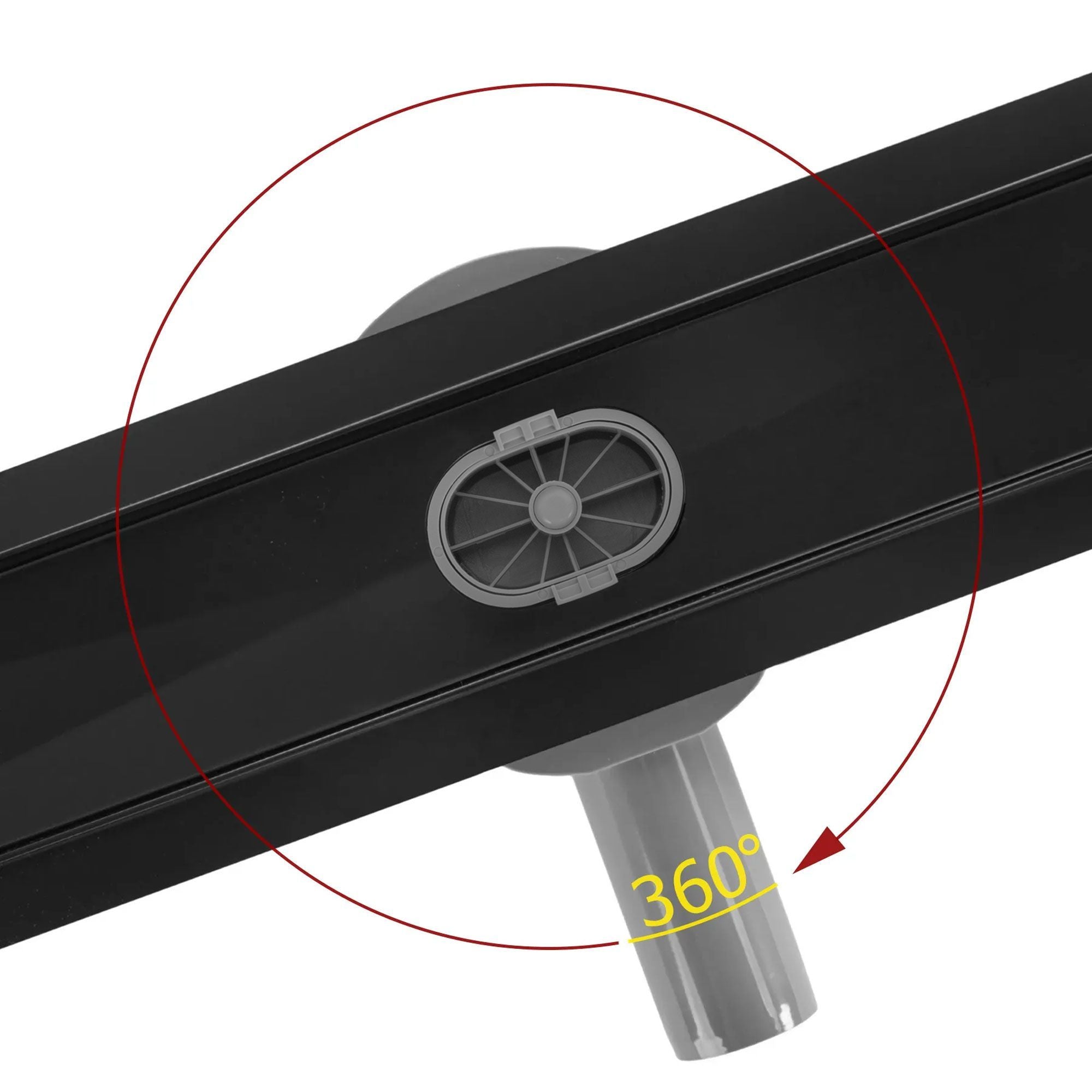 Canalina Di Scarico Neox Pro Black Matt 60