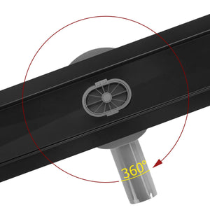 Canalina Di Scarico Neox Pro Black Matt 60