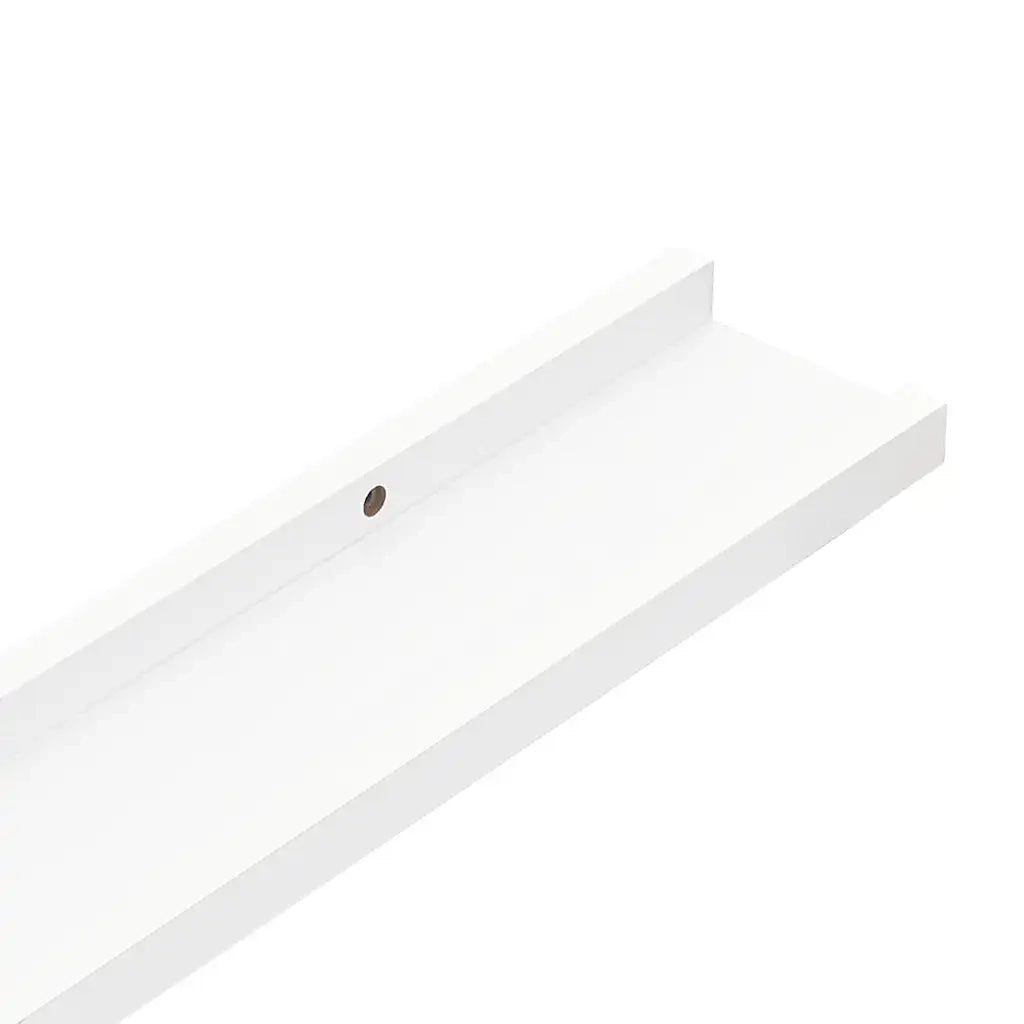 Mensole da Parete 4 pz Bianche 40x9x3 cm 326660
