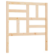Testiera | Testata per Letto 81x4x104 cm in Legno Massello di Pino