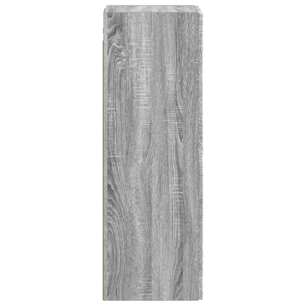 Mobiletto da Bagno a Muro Sonoma grigio 33 x 34,5 x 100 cm 890528