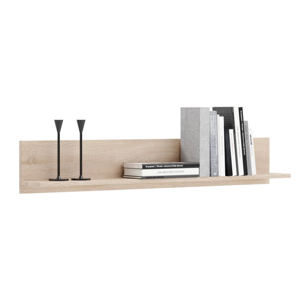 Mensola a muro Shelf 100 cm in rovere sonoma