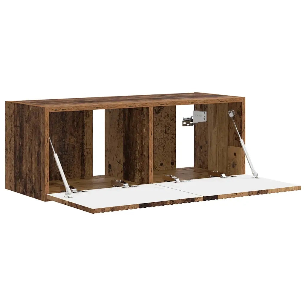 Mobile TV da parete Legno vecchio 78,5 x 31 x 29,5 cm