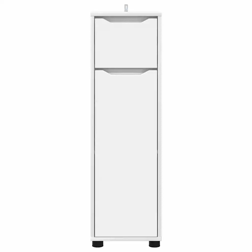 Mobile da Bagno Bianco 30,5 x 30 x 101 cm Legno multistrato