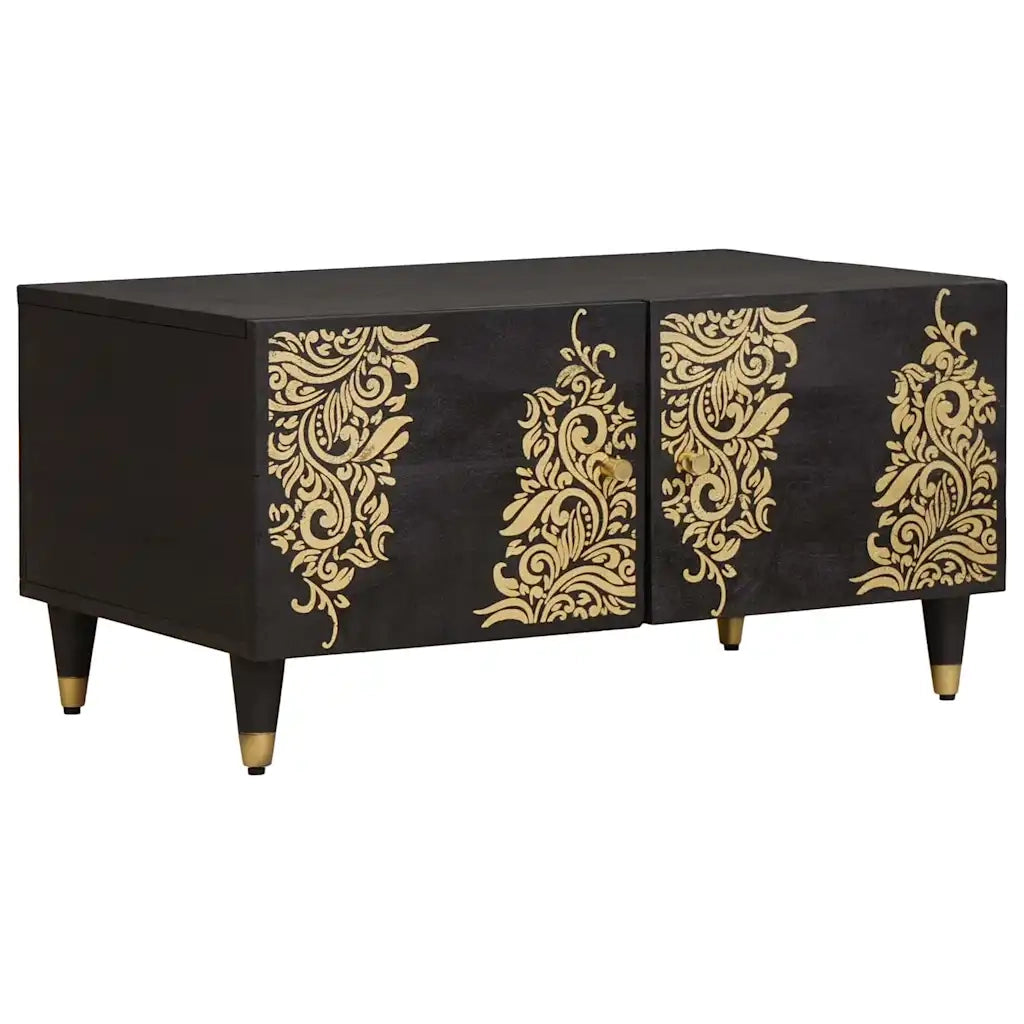Tavolino da salotto Nero 80 x 50 x 40 cm 4018813