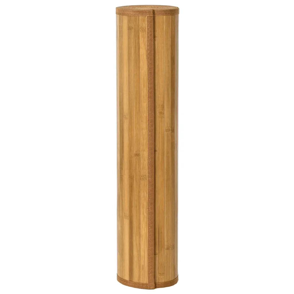 Tappeto Rettangolare Natura 80x200 cm in Bambù 376907