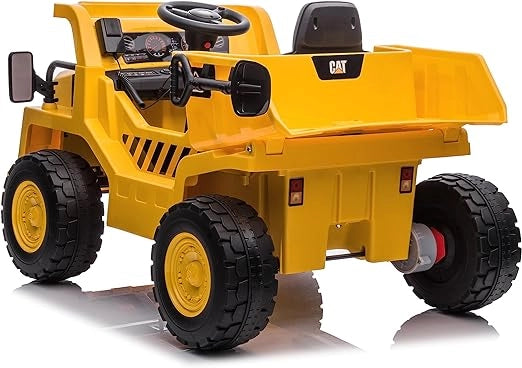 Camion elettrico per bambini Cavalcabile Caterpillar Dump Truck 6v Con Radiocomando Parentale