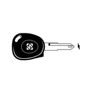 Ne73Te Chiave Transponder No Chip Renault