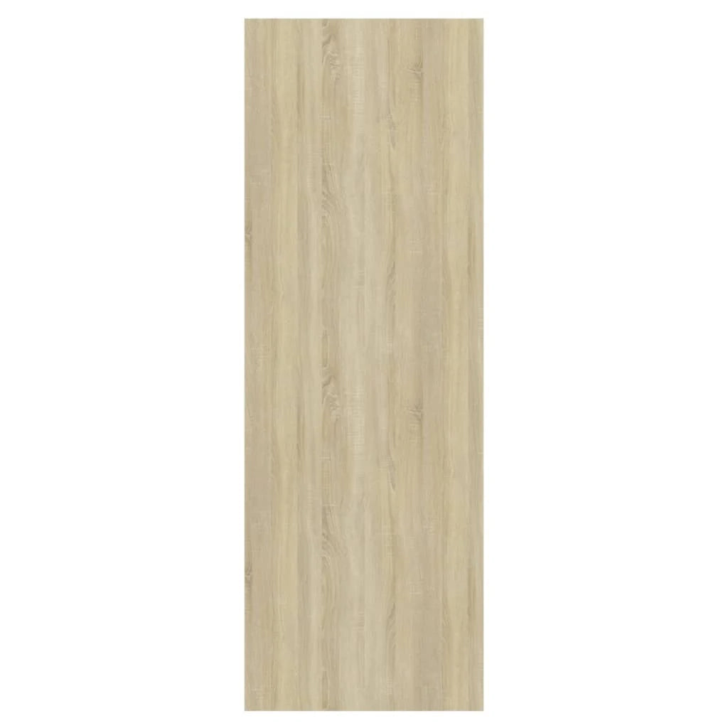 Mobile TV multimediale mensola TV credenza TV sala da pranzo soggiorno camera da letto a parete rovere Sonoma 37 x 37 x 107 cm legno ingegnerizzato marrone 02_0028148
