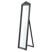 Specchio da terra inclinabile 160 x 40 cm grigio scuro 03_0007963