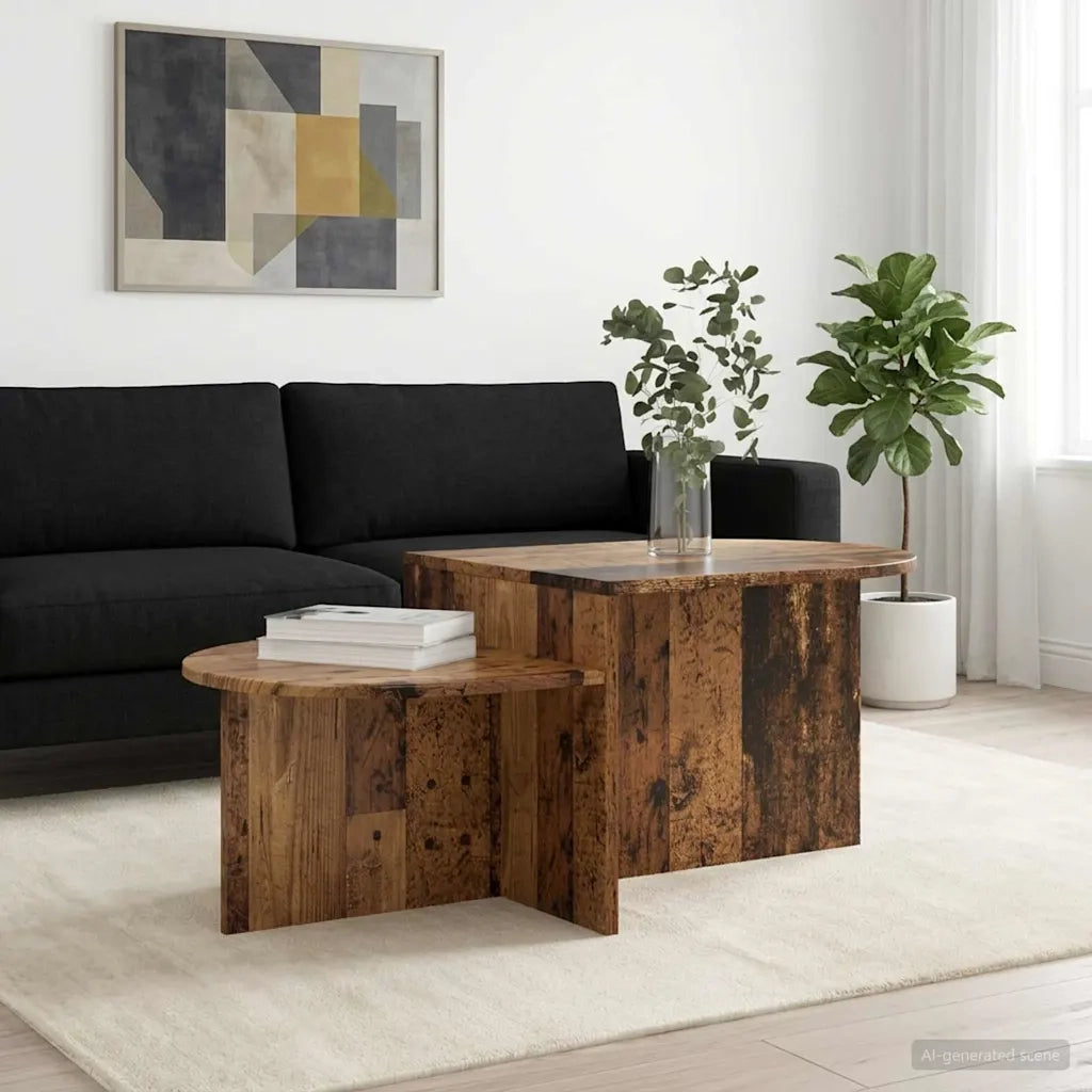 Tavolino da salotto Legno antico 100 x 50 x 40 cm 8001053