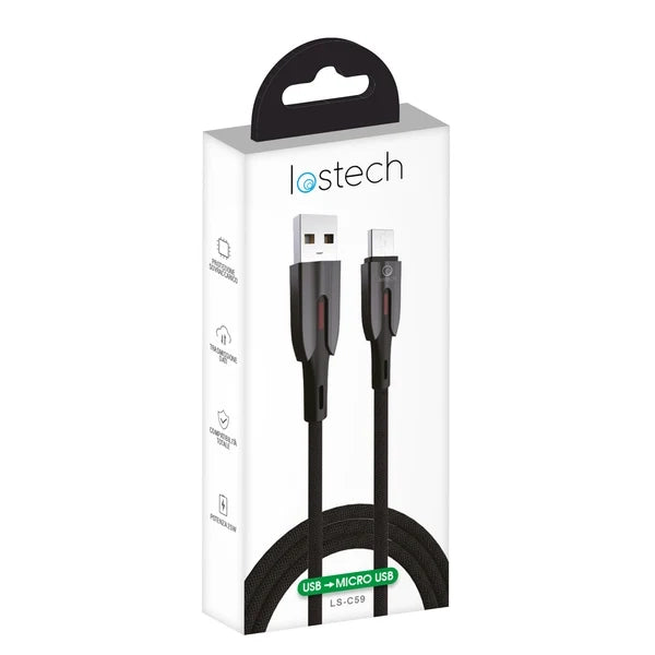 Cavo Smartphone Ls C Lostech Usb Micro Usb Nero 120 cm 3 Pezzi