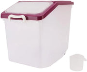 Dispensatore di riso trasparente per cucina