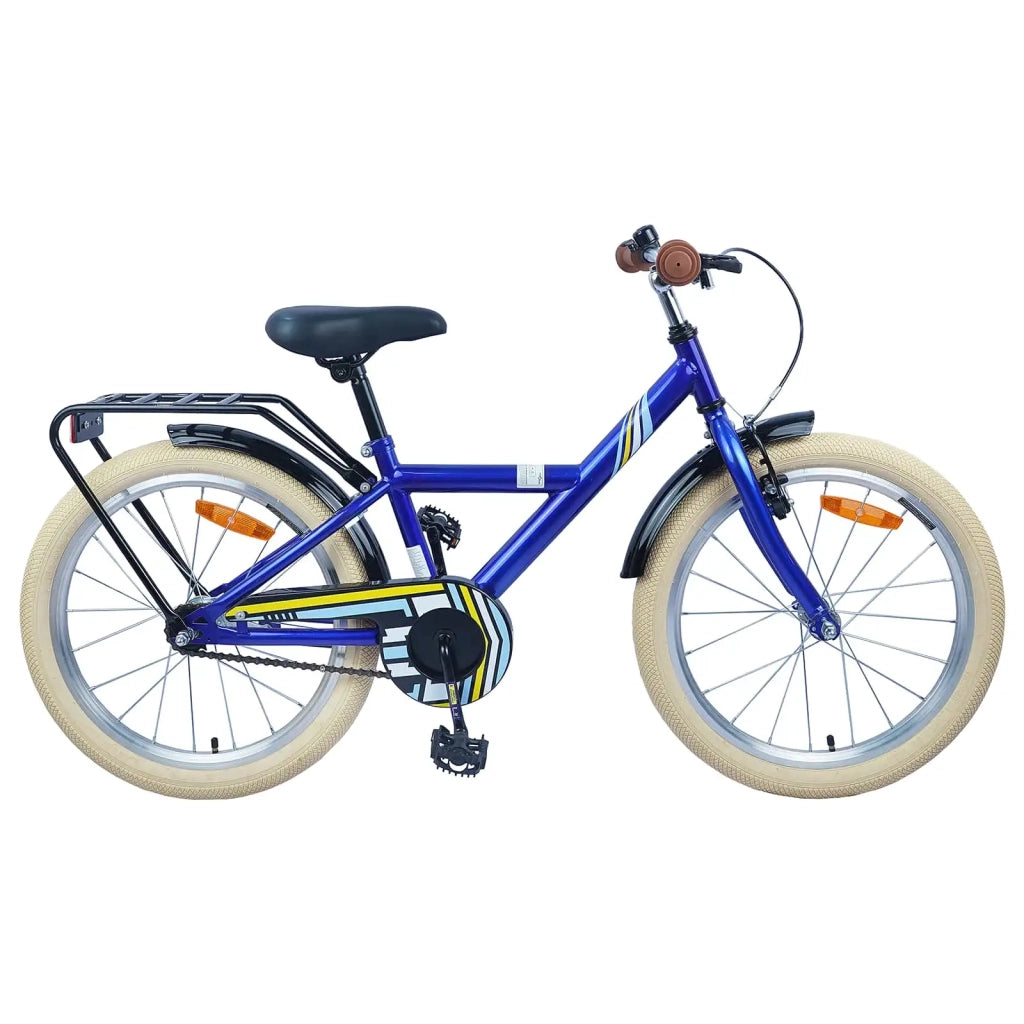 Bicicletta per Bambini 24 Pollici per 8-12 anni Blu Scuro
