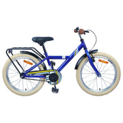 Bicicletta per Bambini 24 Pollici per 8-12 anni Blu Scuro