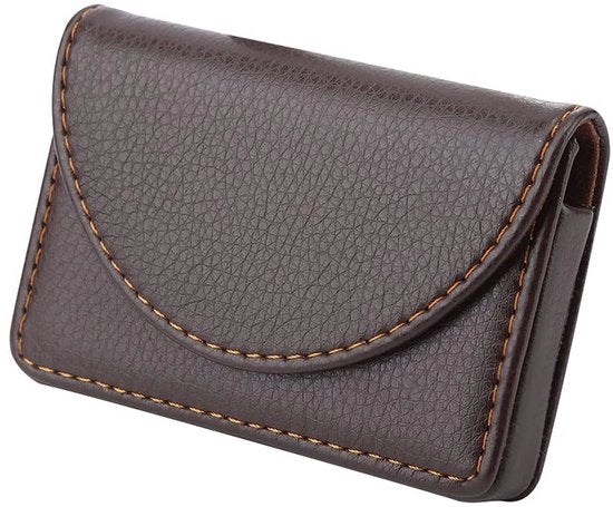 Porta carte portatile - Materiale di alta qualità - Chiusura magnetica - Leggero - 10 x 6,3 x 1,8 cm - Protezione per carte - Porta carte