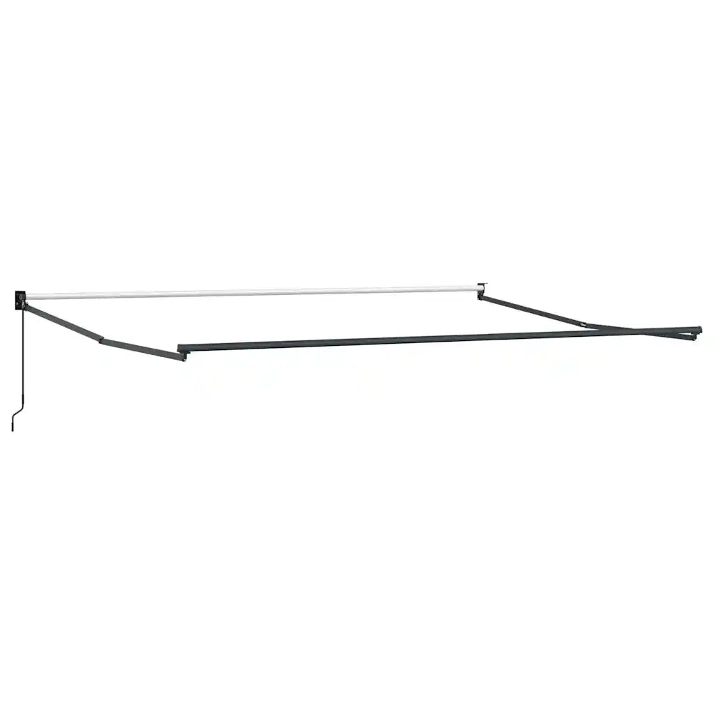 Tenda da Sole Retrattile Manuale Bordò 450x300 cm 3215301