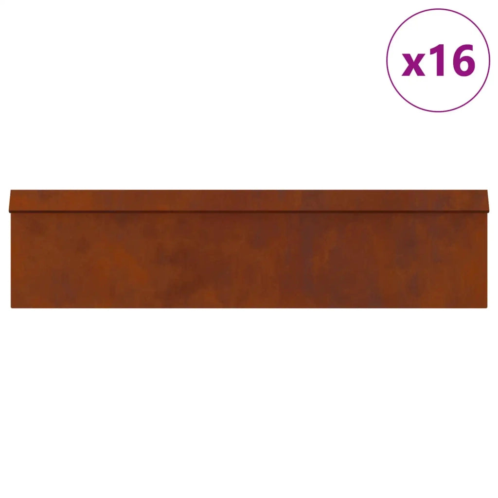 Recinzioni per lumache 20 pz Ruggine CFW5236136