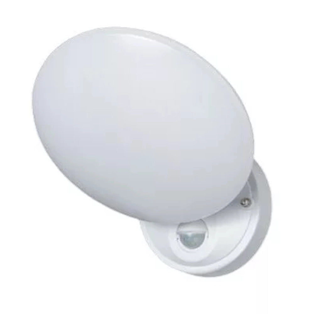 Trade Shop - Applique Da Esterno 10w Con Sensore Movimento Cct Switch Ip54 3 Colori Luce Ss-esa-02b3c -