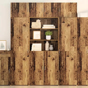 Credenza-Buffet-Armadio da cucina Legno vecchio 80 x 42,5 x 185 cm Legno multistrato